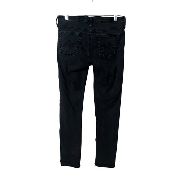 Adriano Goldschmied Stevie Ankle Jeans 27R Black Slim Straight Casual Streetwear - Picture 2 of 10